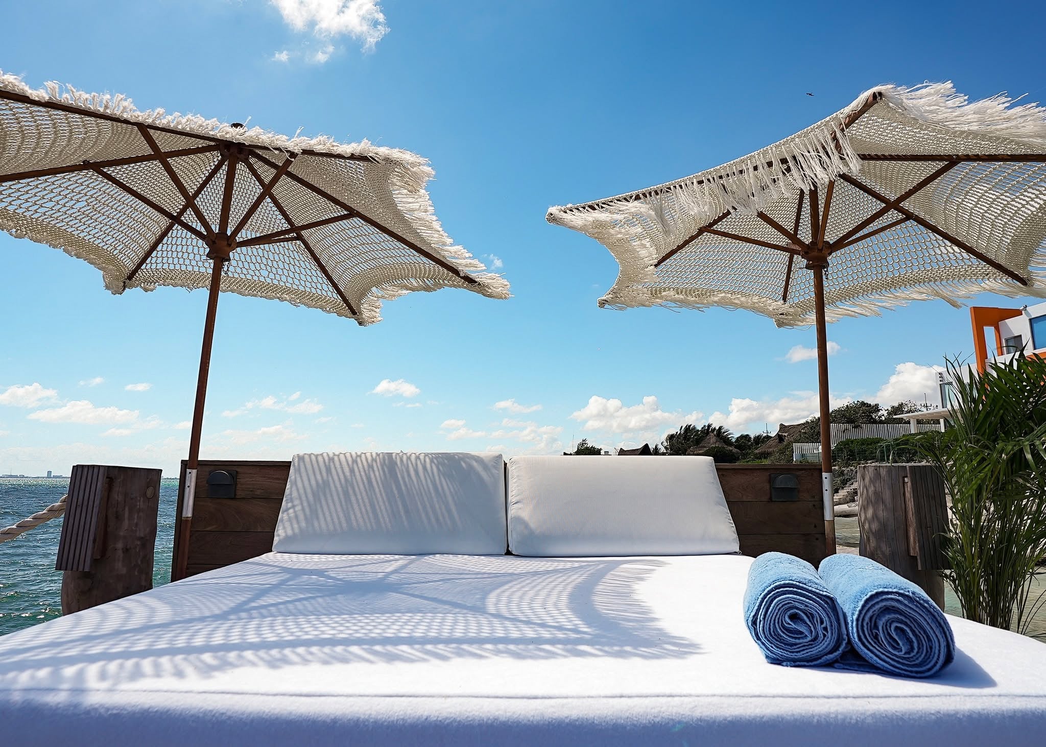 Sombrilla Hotelera Mykonos - Sakal Macramé