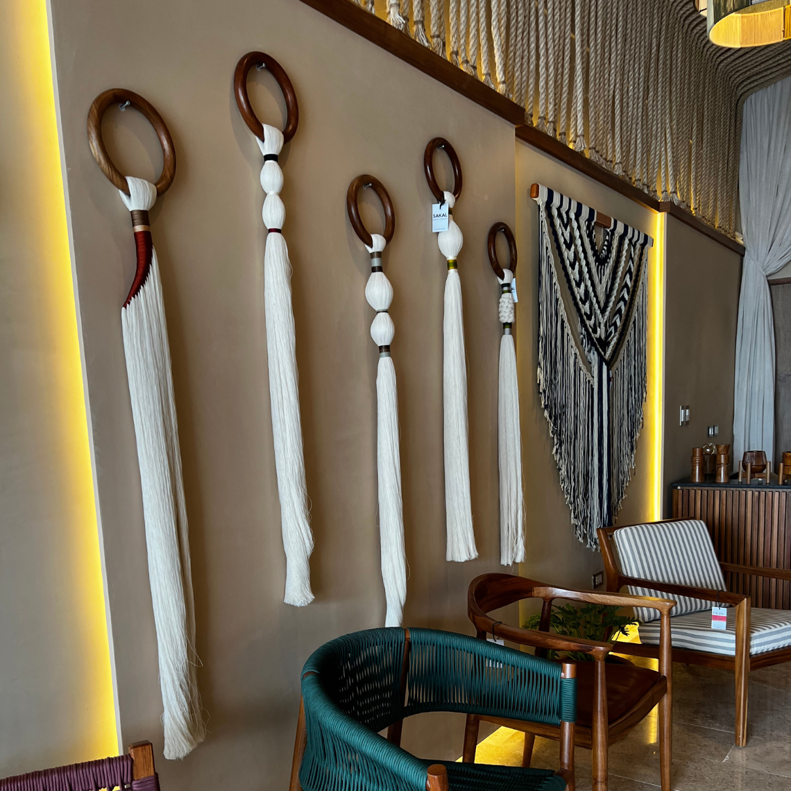 Aros Decorativos de Pared - Sakal Macramé