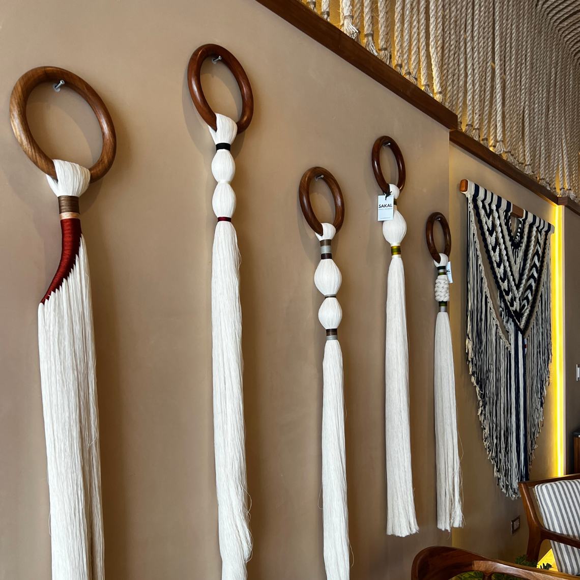 Aros Decorativos de Pared - Sakal Macramé