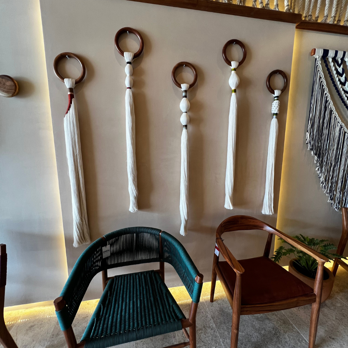 Aros Decorativos de Pared - Sakal Macramé