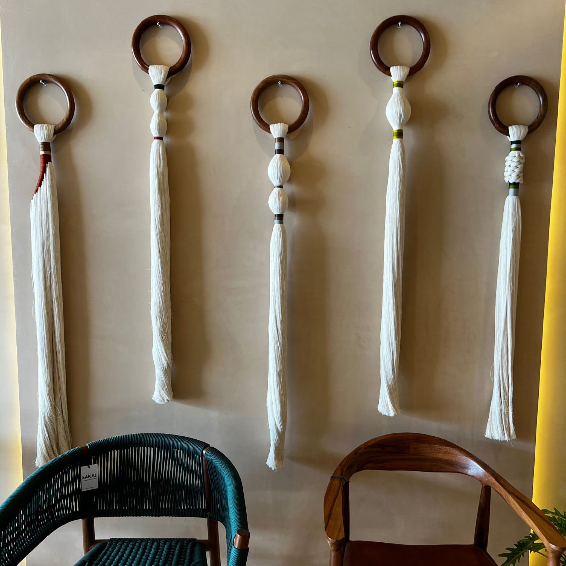 Aros Decorativos de Pared - Sakal Macramé