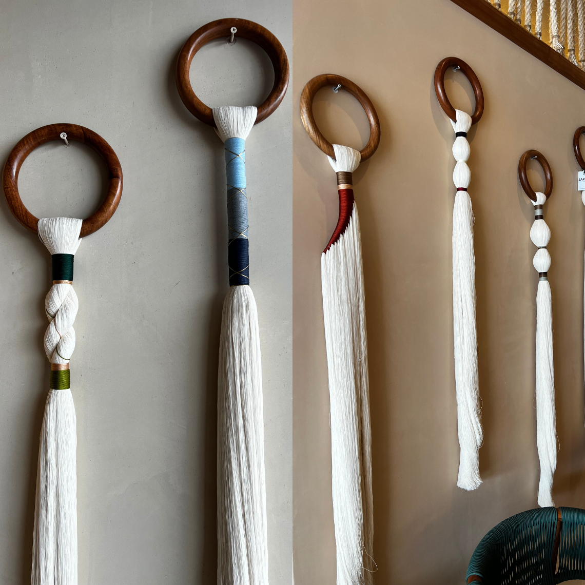 Aros Decorativos de Pared - Sakal Macramé