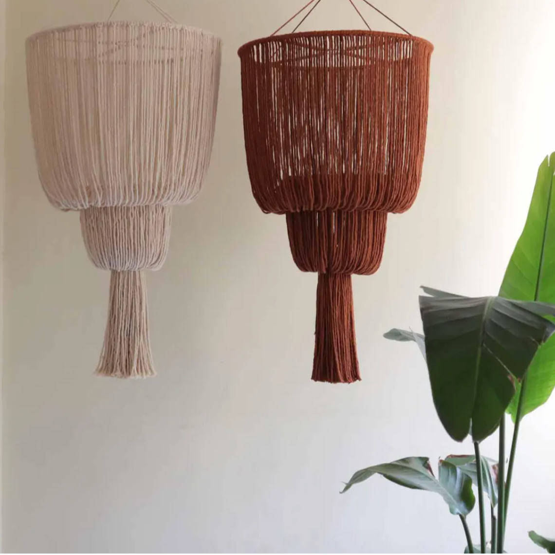 Lámpara colgante Medusa - Sakal Macramé