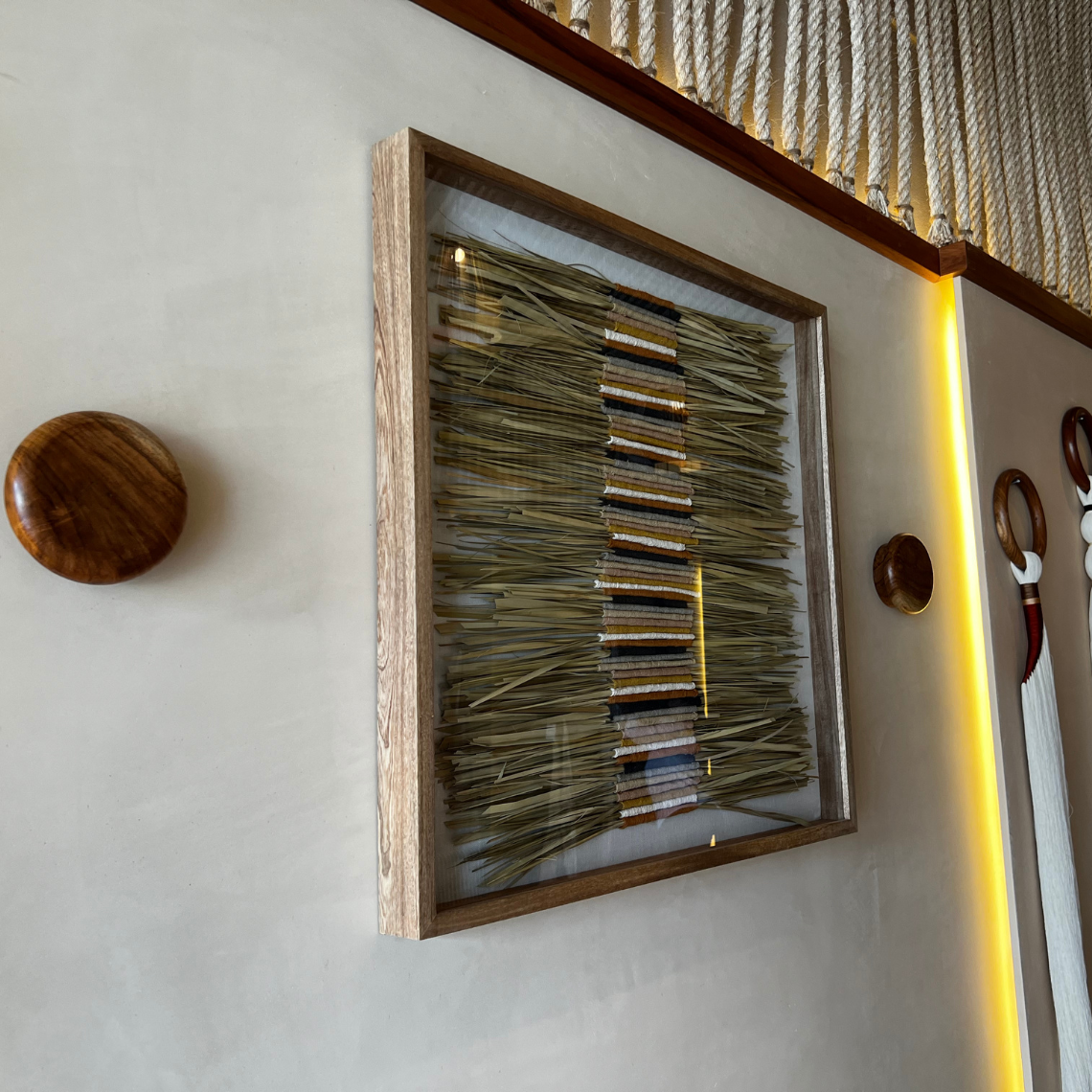 Cuadro Palma - Sakal Macramé