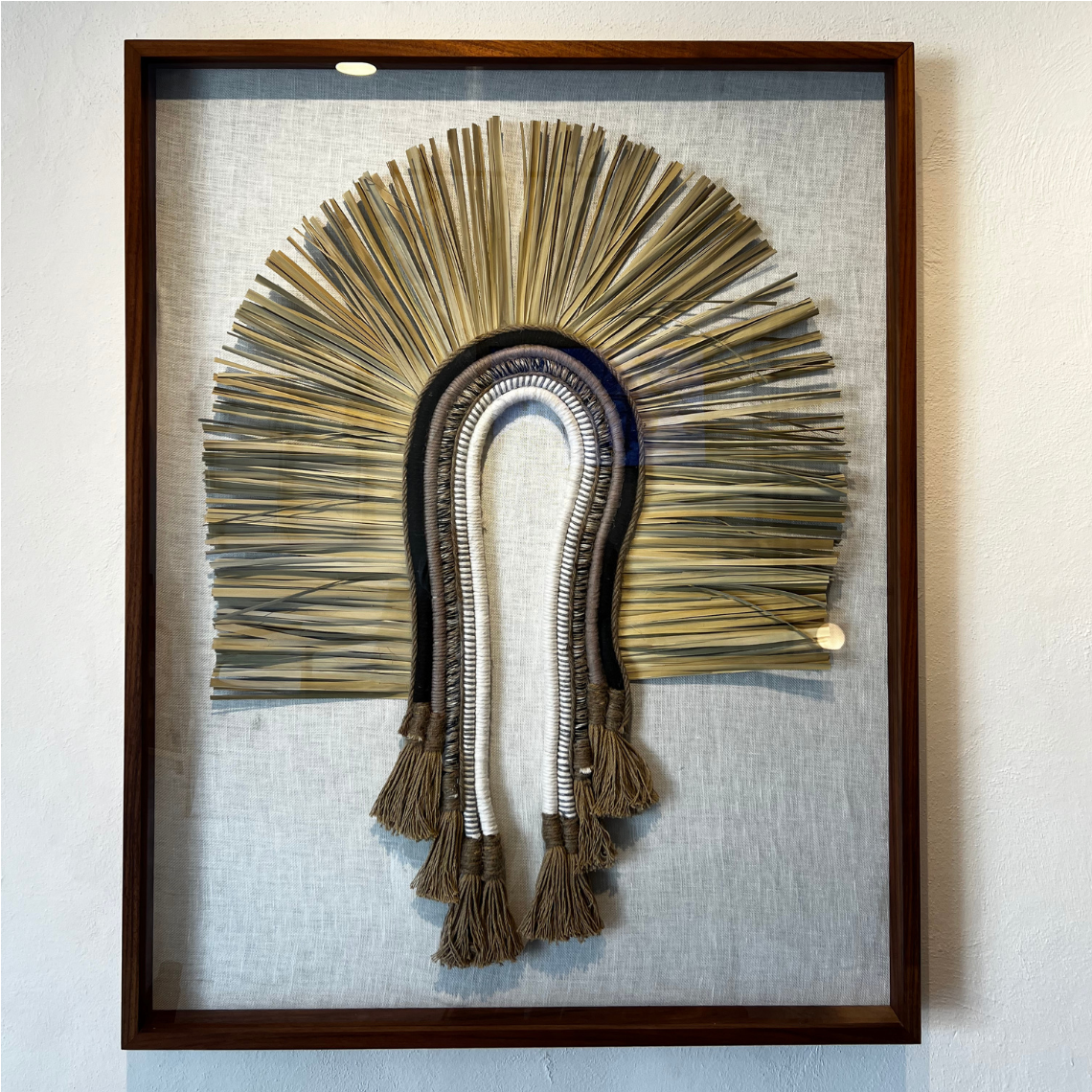 Cuadro Decorativo Palma U - Sakal Macramé