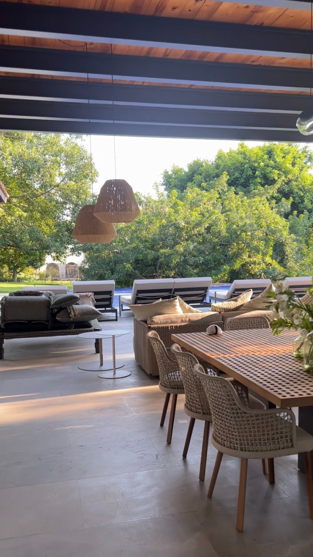 Lámpara colgante yute - Sakal Macramé