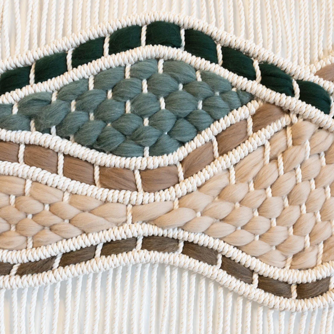 Tapiz de pared Bann - Sakal Macramé