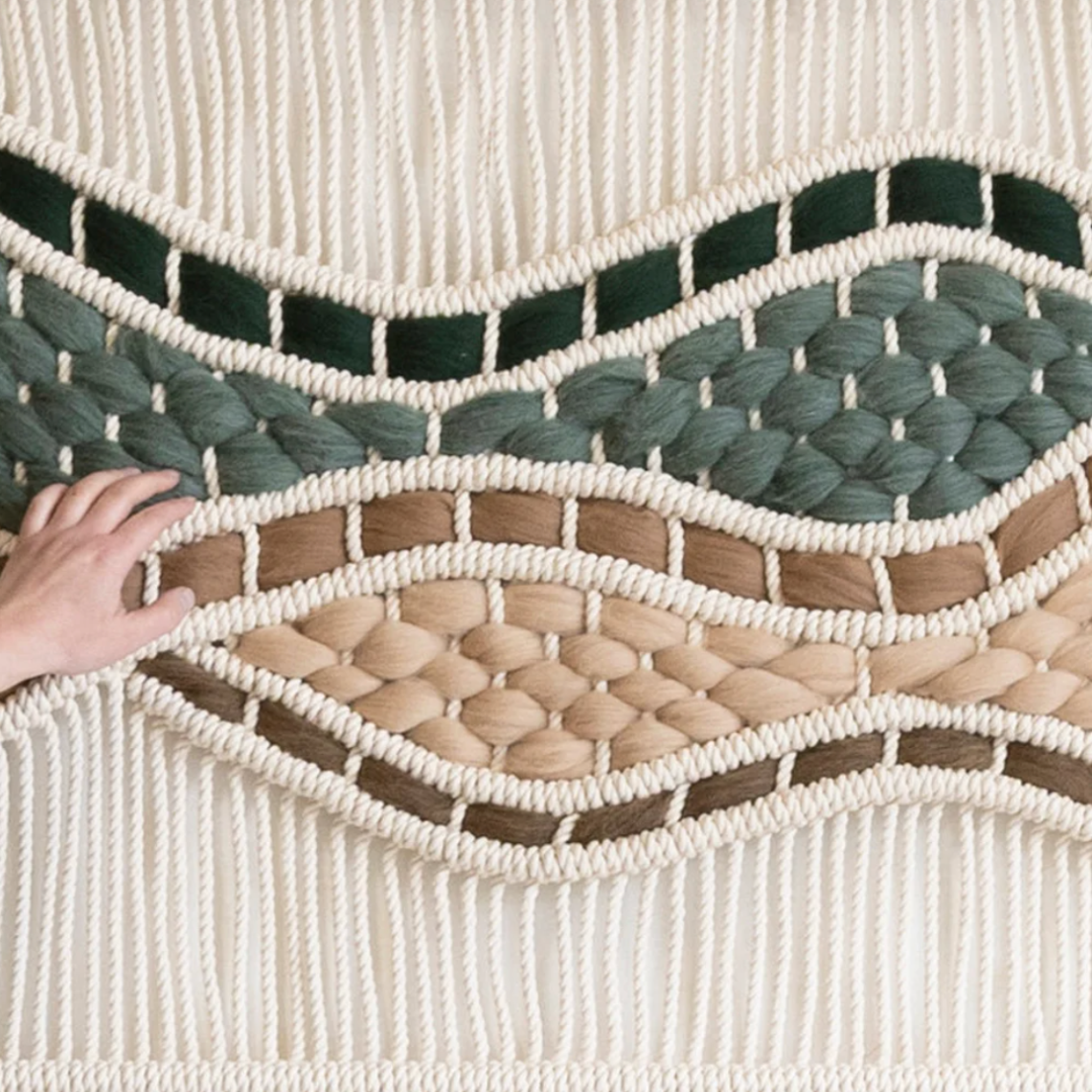 Tapiz de pared Bann - Sakal Macramé