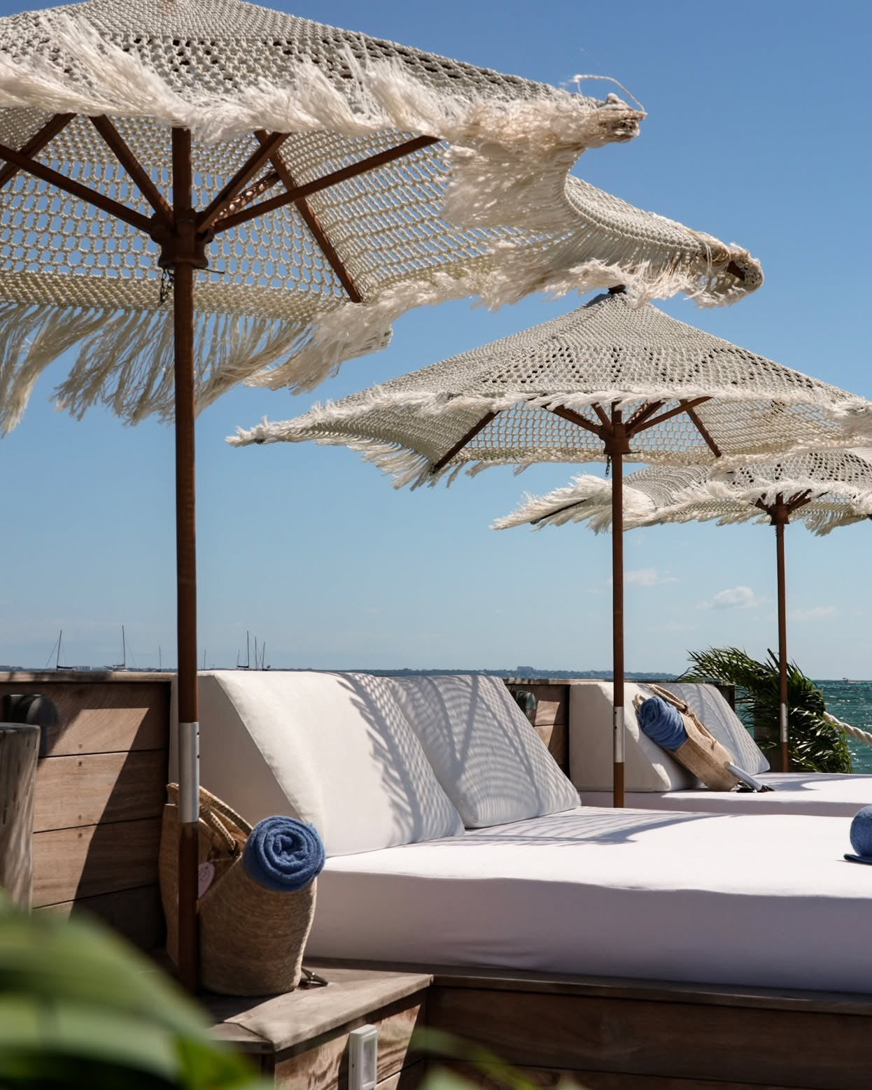 Sombrilla Hotelera Mykonos - Sakal Macramé