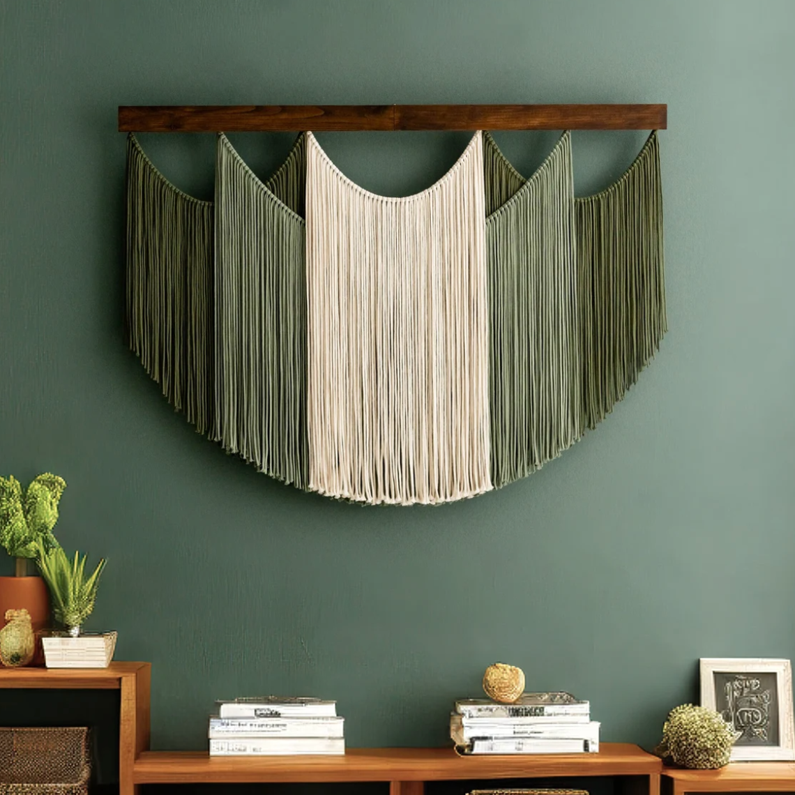 Tapiz de pared Cent - Sakal Macramé