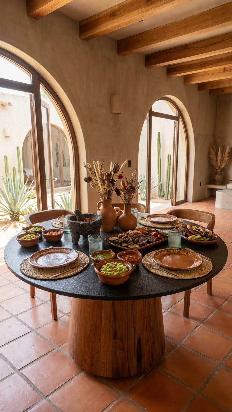 Mesa de Comedor Marruecos - Sakal Macramé