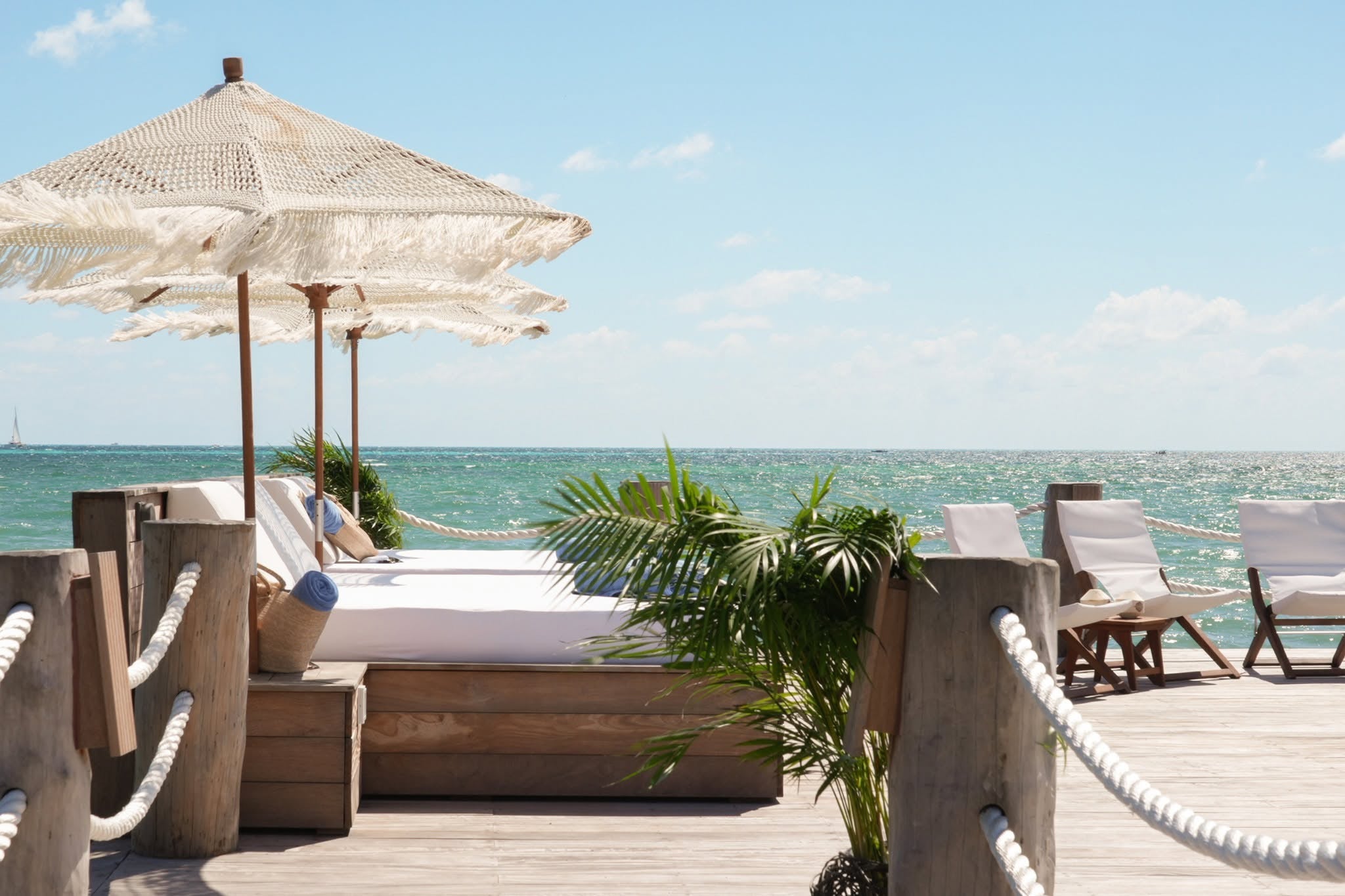 Sombrilla Hotelera Mykonos - Sakal Macramé