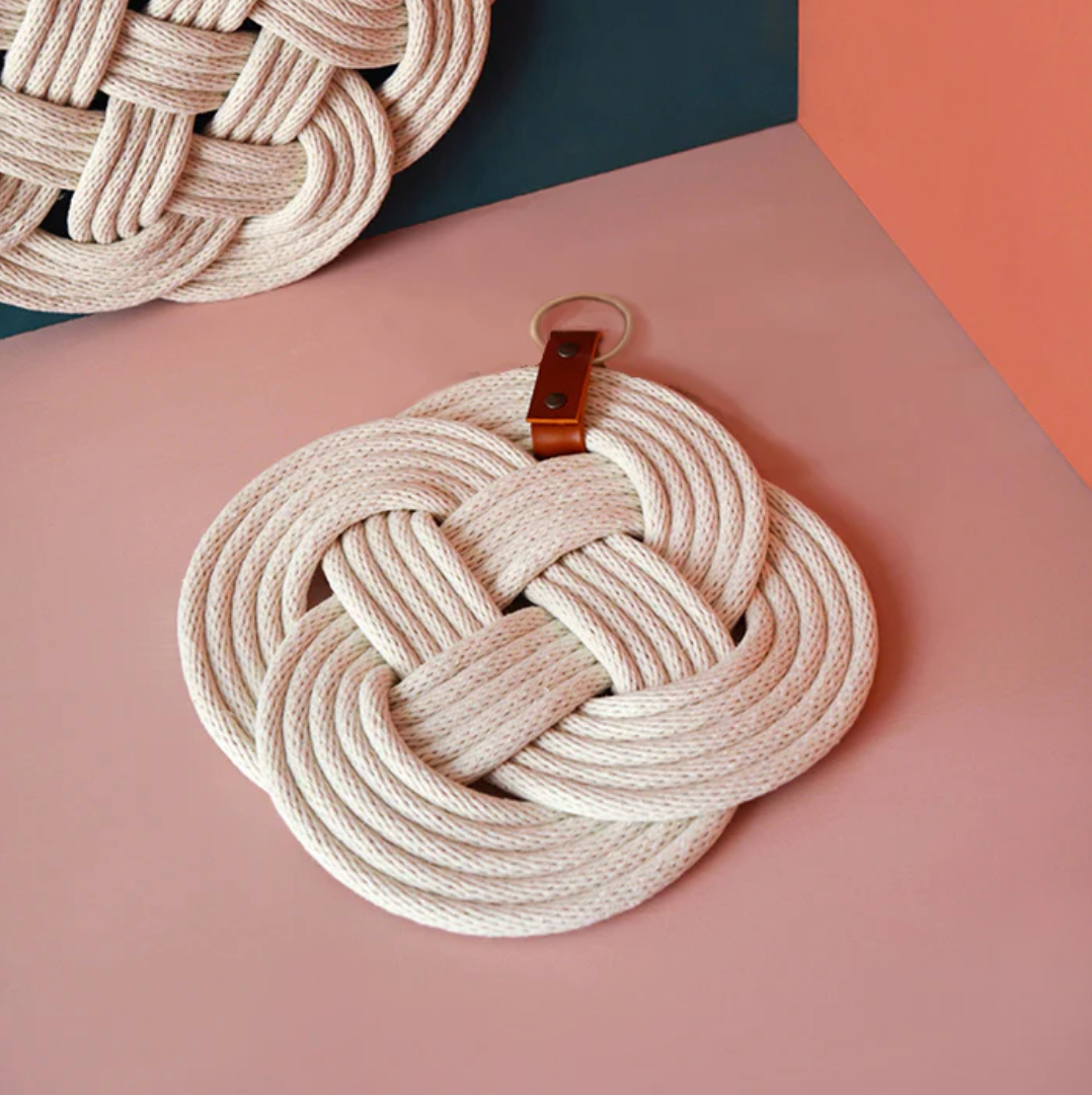 Nudo Marino Tapiz de Pared - Sakal Macramé