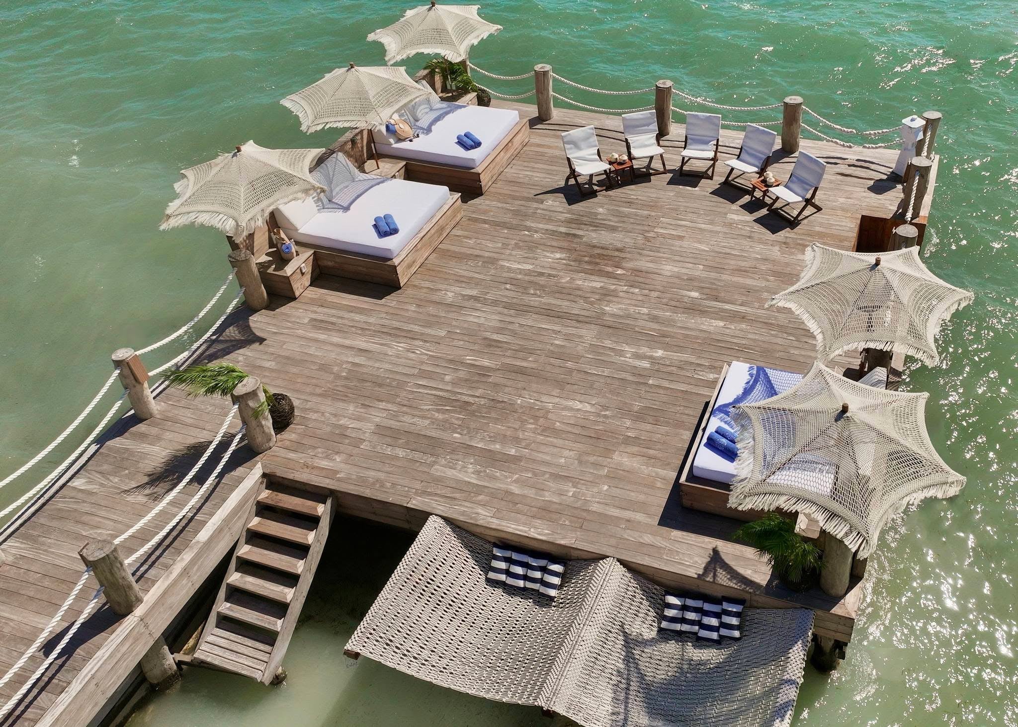 Sombrilla Hotelera Mykonos - Sakal Macramé