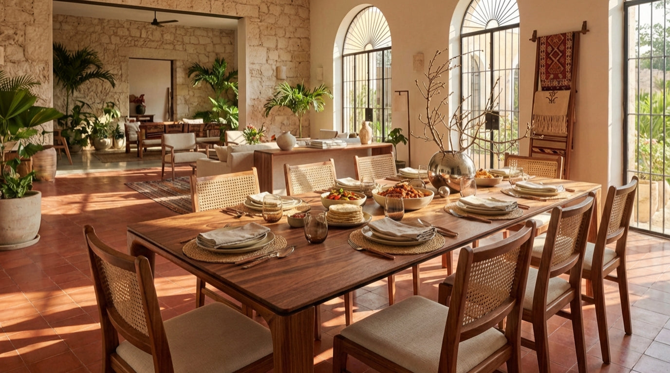 Mesa de Comedor Tirreno - Sakal Macramé