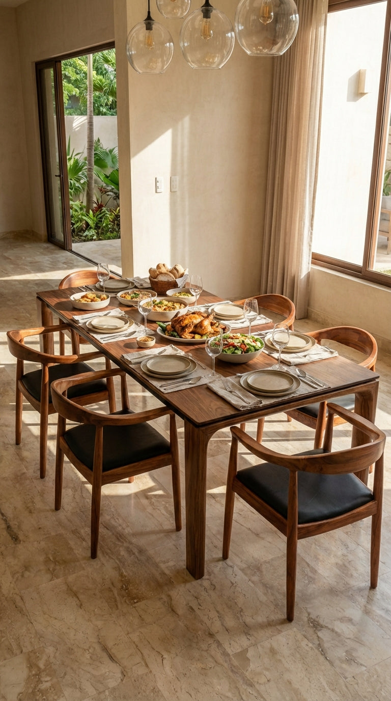 Mesa de Comedor Tirreno - Sakal Macramé