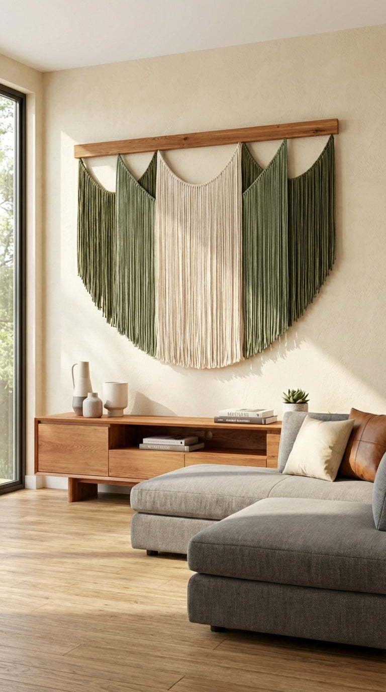 Tapiz de pared Cent - Sakal Macramé