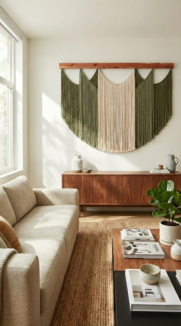 Tapiz de pared Cent - Sakal Macramé