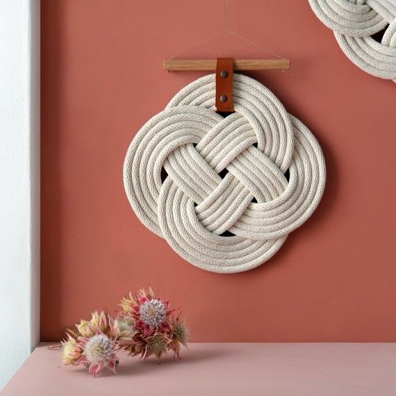 Nudo Marino Tapiz de Pared - Sakal Macramé