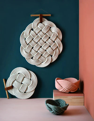 Nudo Marino Tapiz de Pared - Sakal Macramé