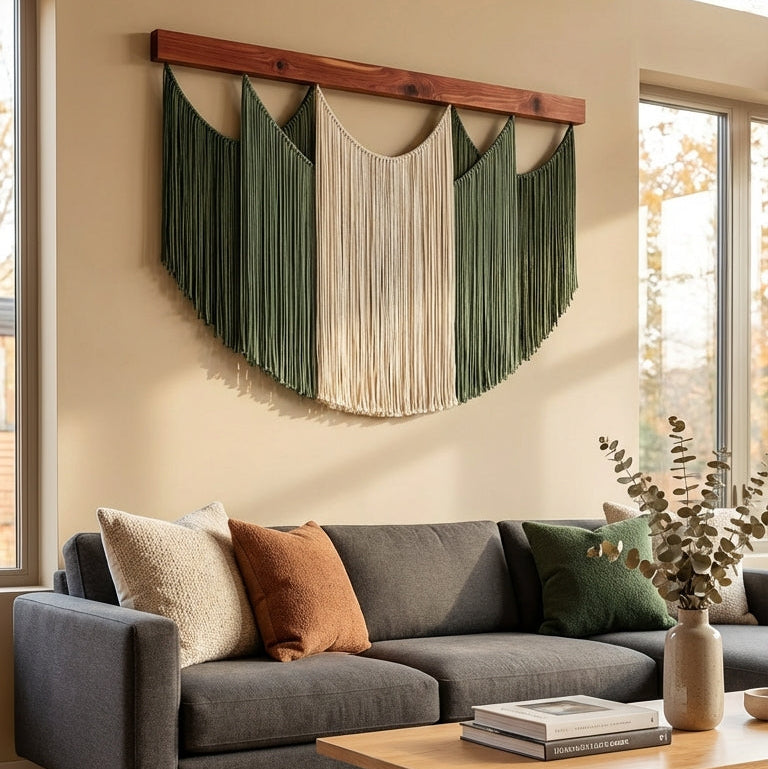 Tapiz de pared Cent - Sakal Macramé