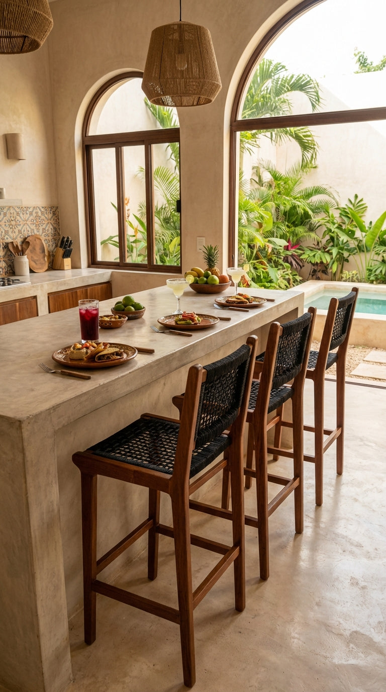 Banco de barra Bern - Sakal Macramé