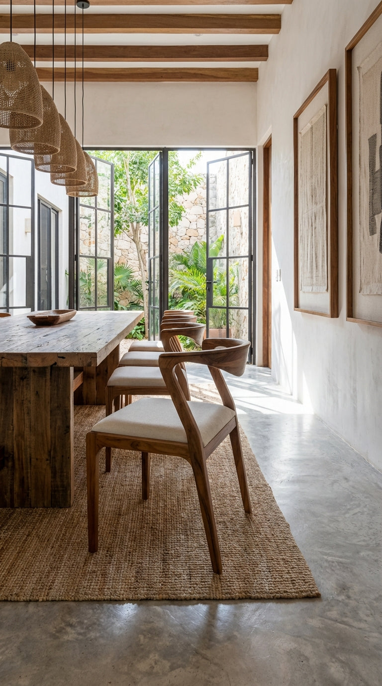 Silla de comedor Bergamo - Sakal Macramé