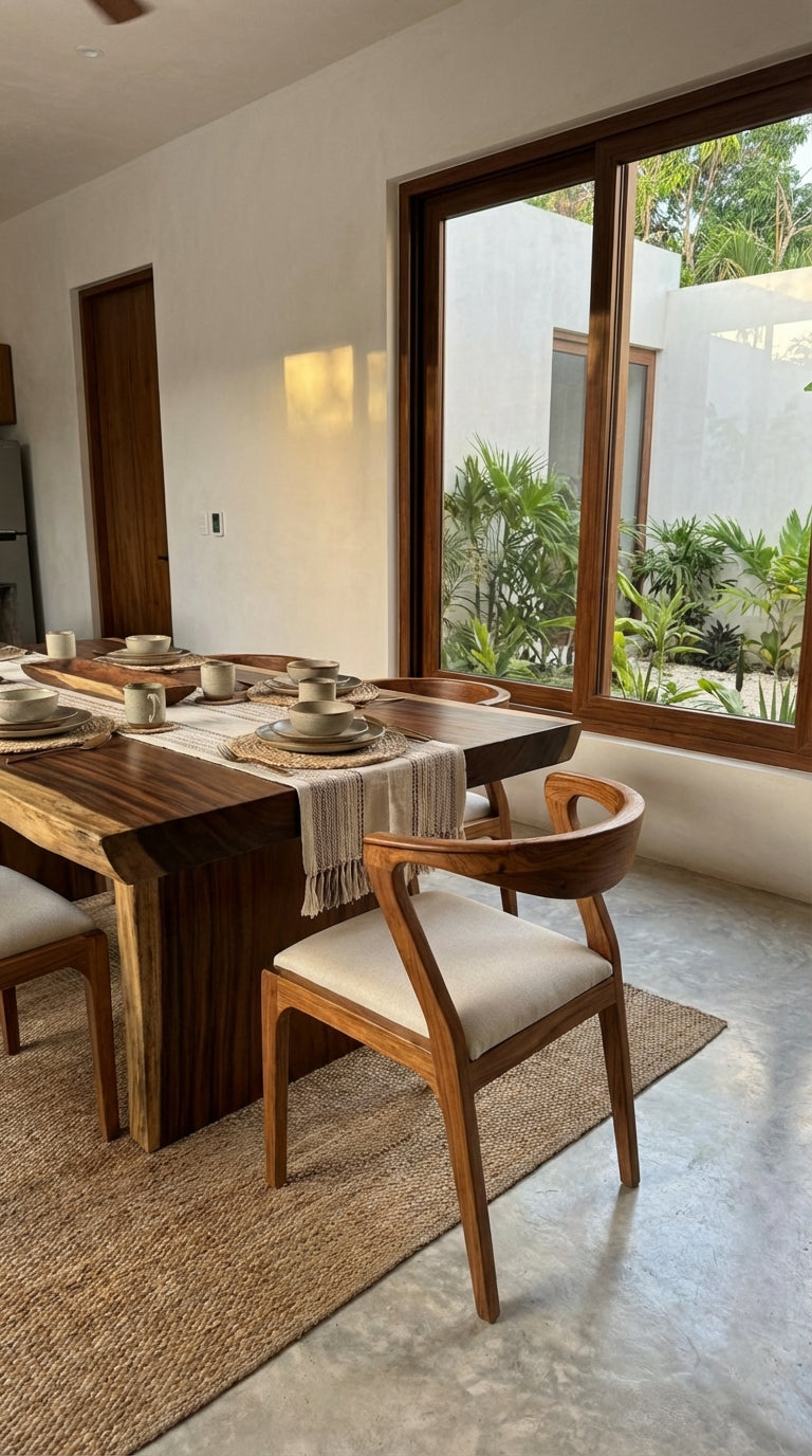 Silla de comedor Bergamo - Sakal Macramé