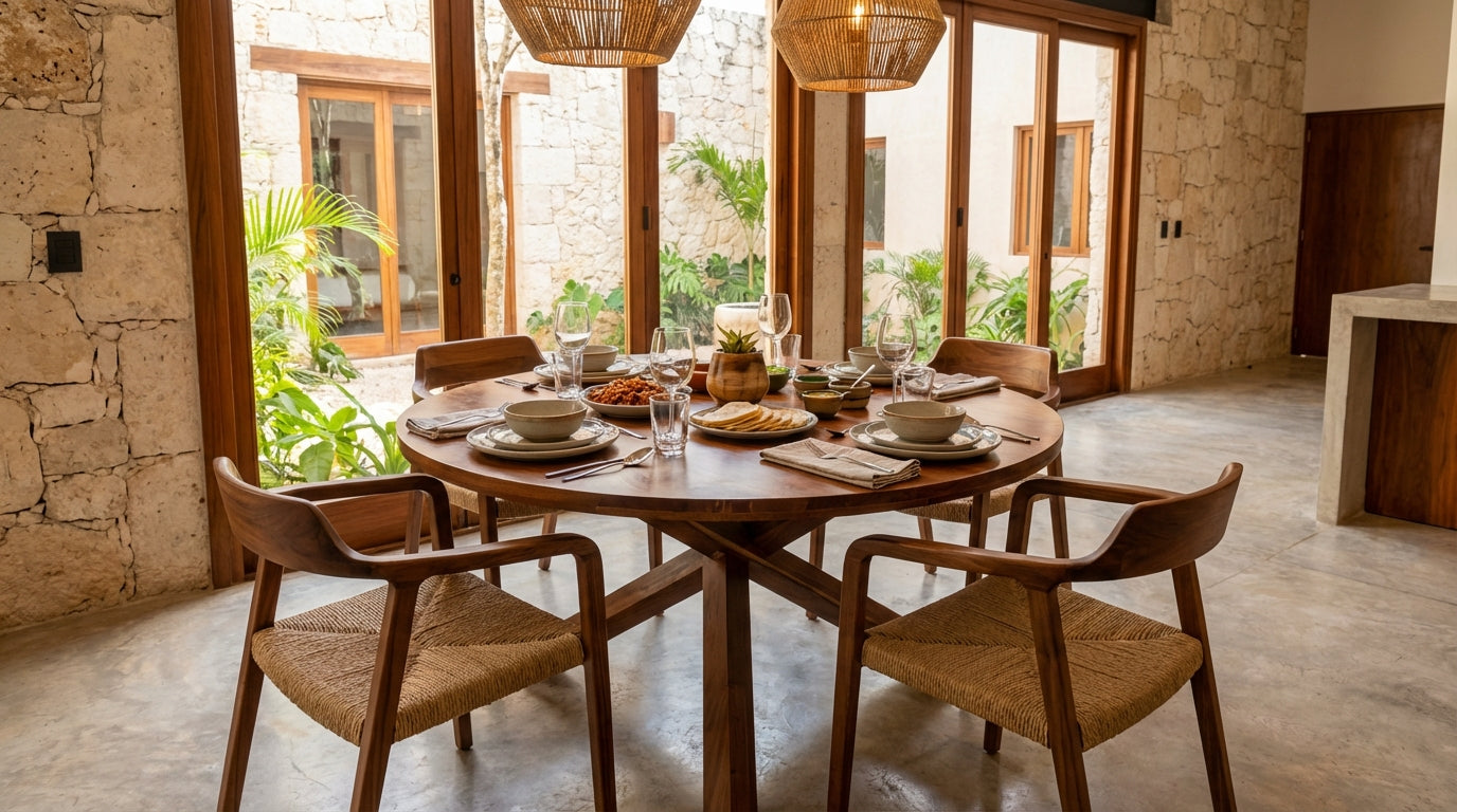 Mesa de Comedor Genova - Sakal Macramé