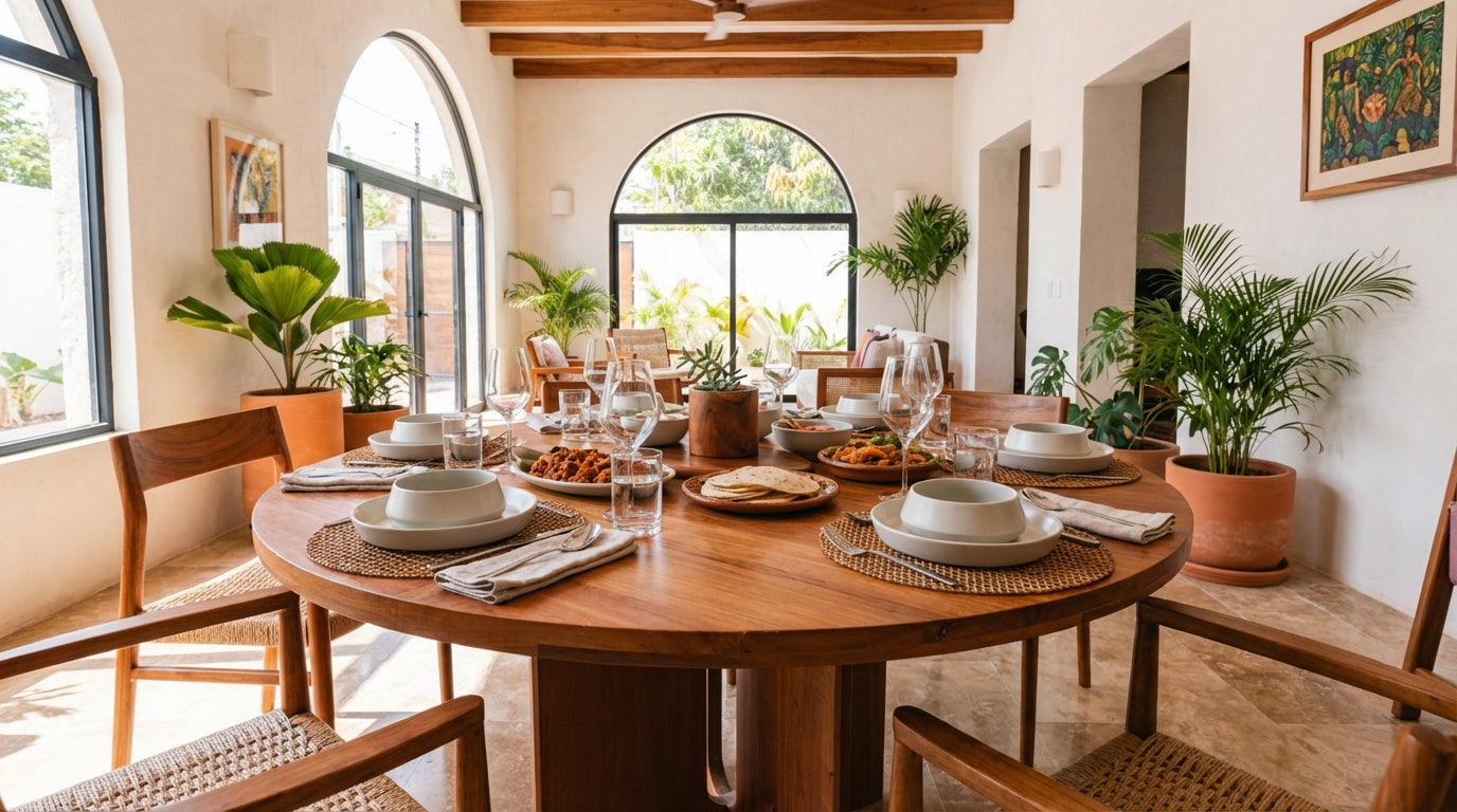 Mesa de Comedor España - Sakal Macramé