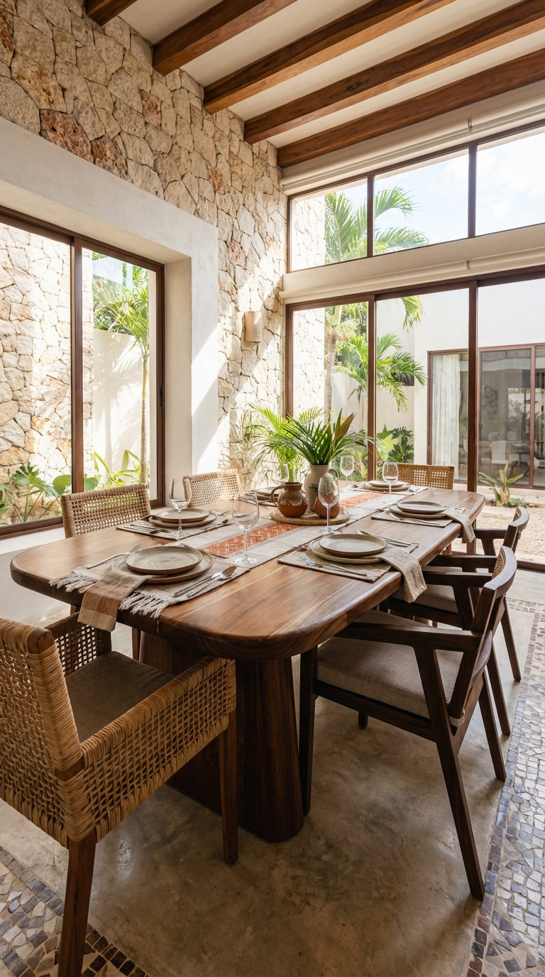 Mesa de Comedor Roma - Sakal Macramé