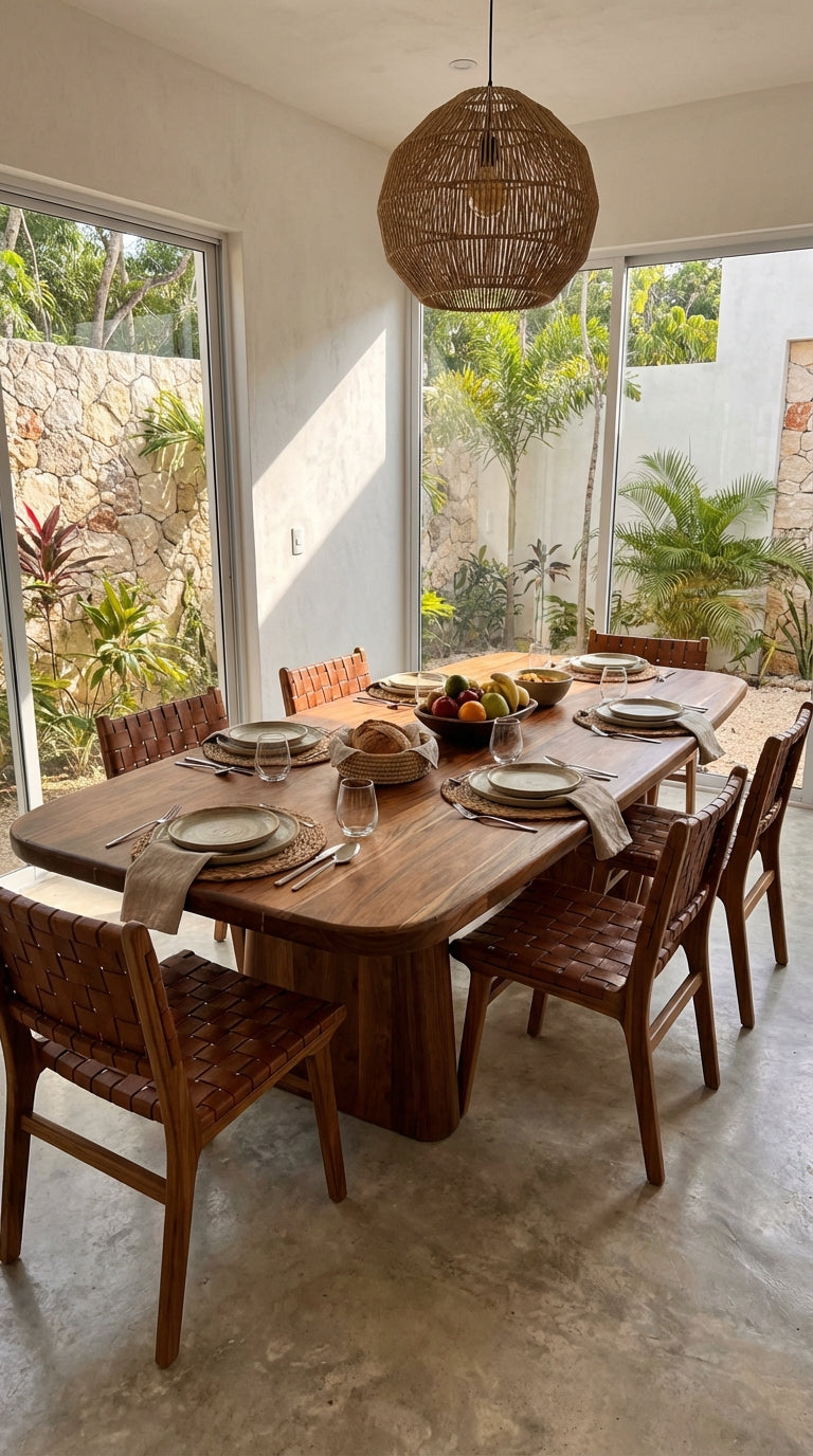 Mesa de Comedor Roma - Sakal Macramé