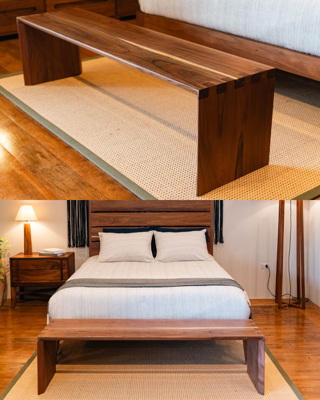 Banca/Pie de Cama Modena - Sakal Macramé
