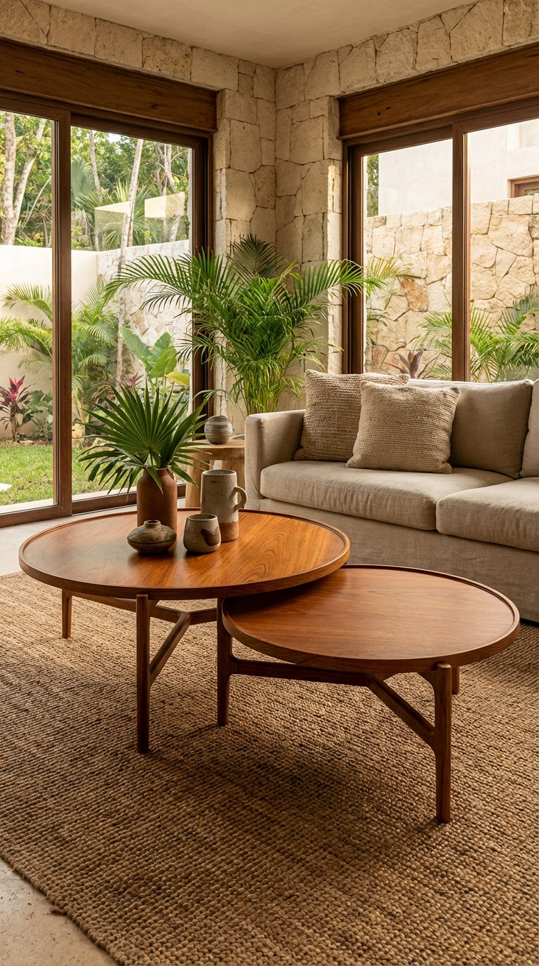 Mesa de Centro Parma - Sakal Macramé