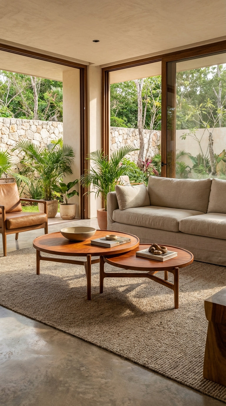 Mesa de Centro Parma - Sakal Macramé