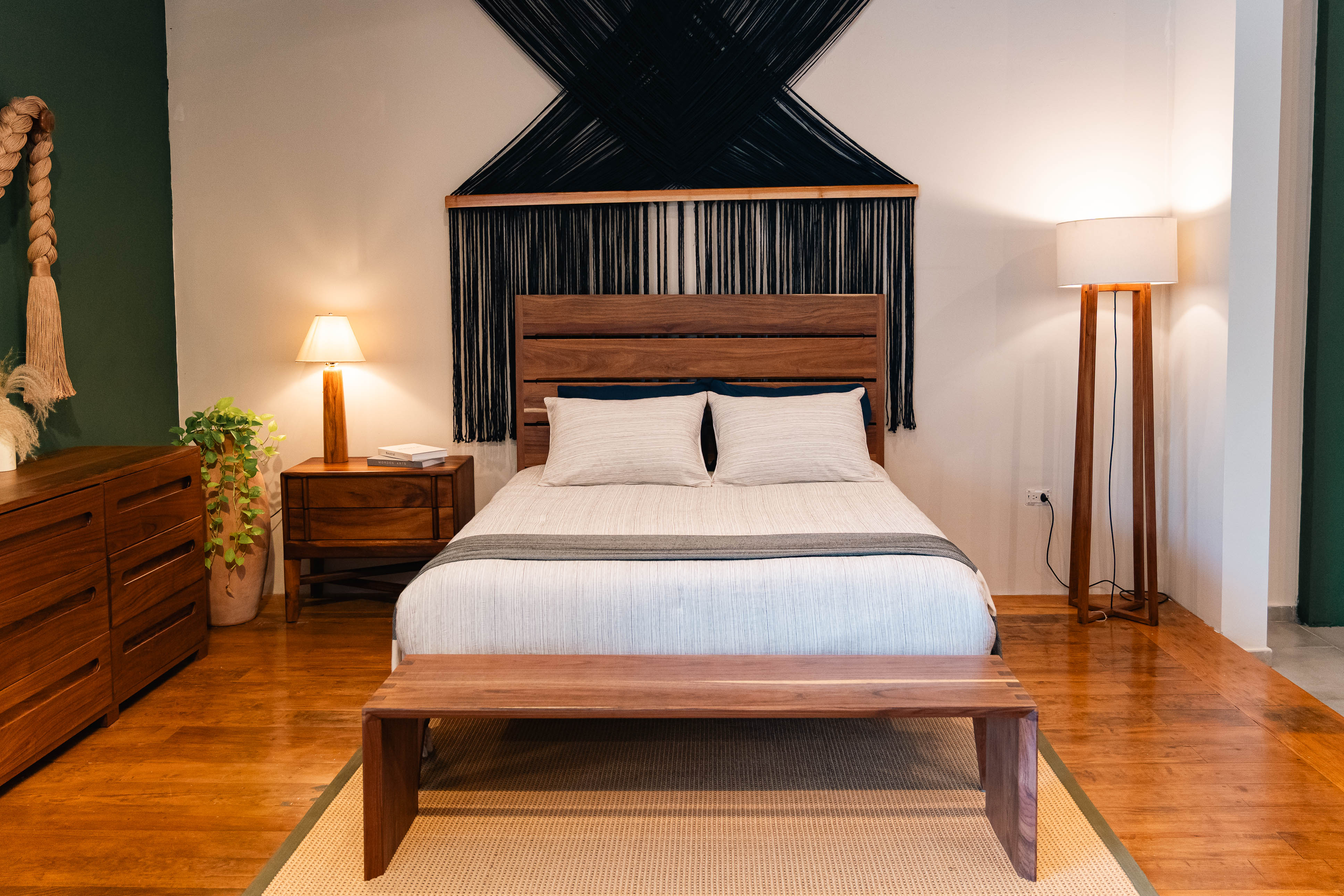 Banca/Pie de Cama Modena - Sakal Macramé