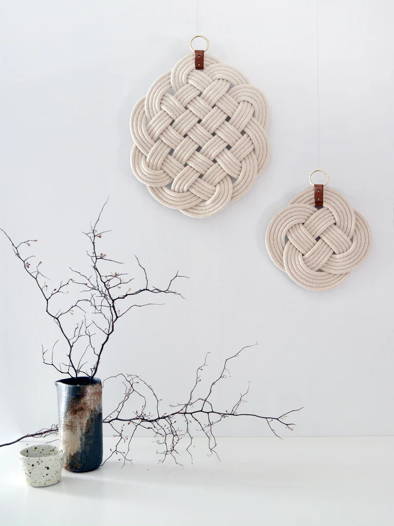 Nudo Marino Tapiz de Pared - Sakal Macramé