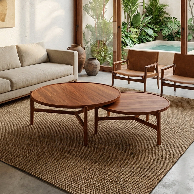 Mesa de Centro Parma - Sakal Macramé