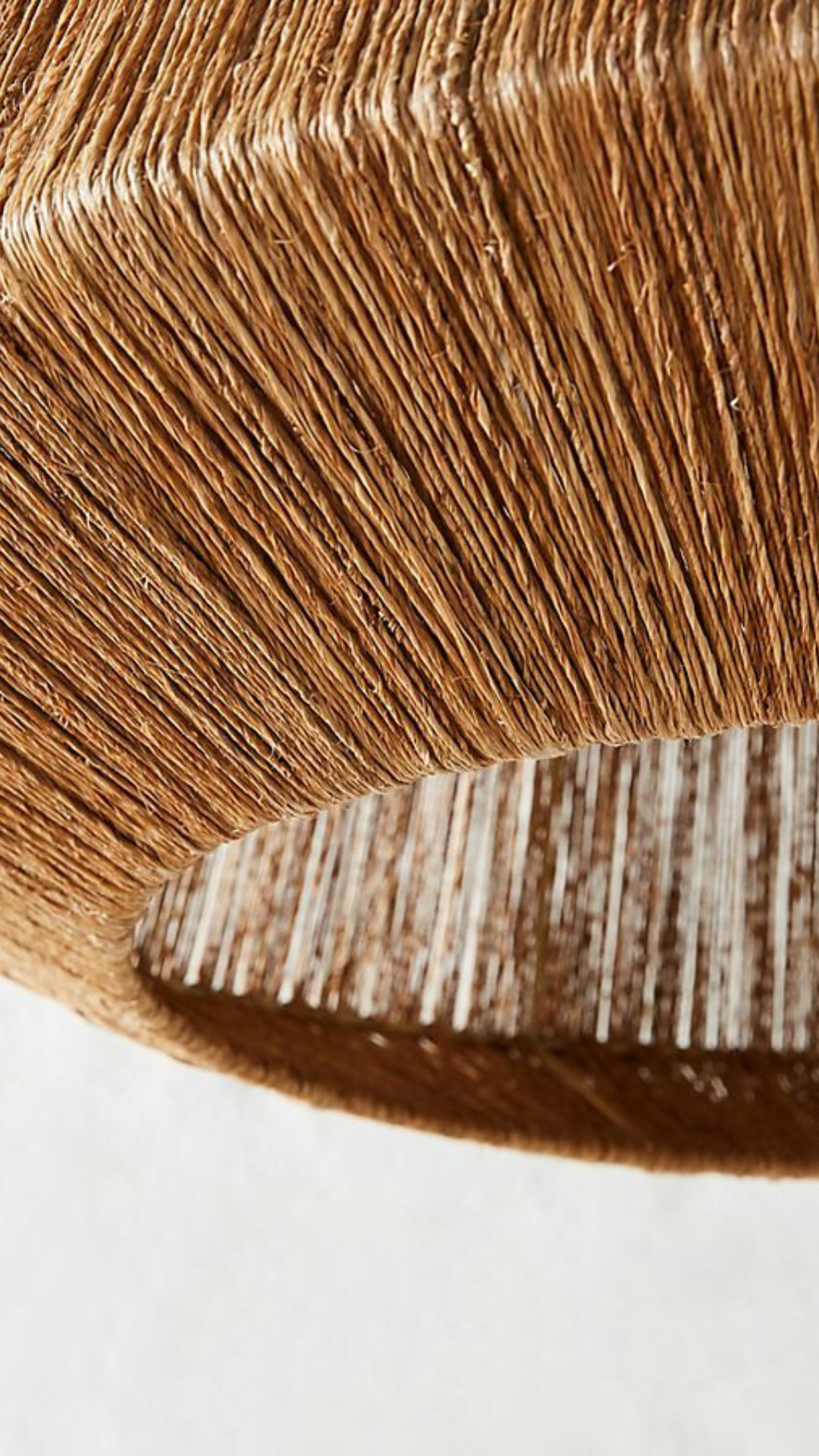 Lámpara colgante yute - Sakal Macramé