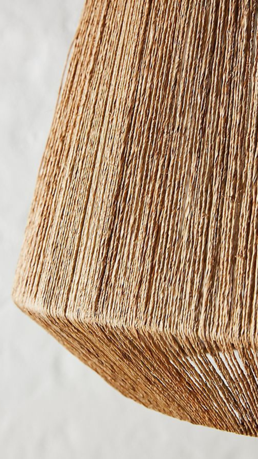 Lámpara colgante yute - Sakal Macramé