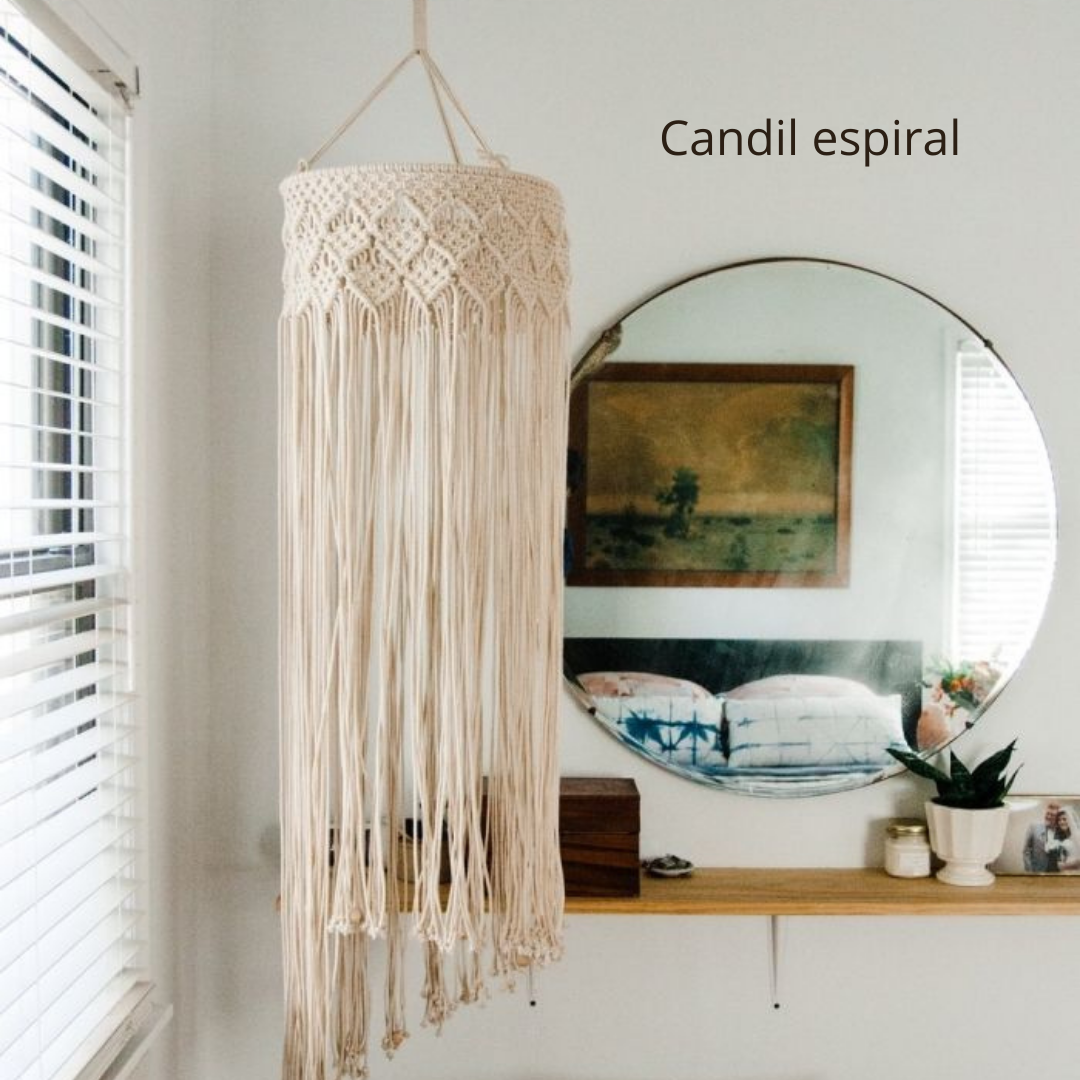 Lámparas Macramé - Sakal Macramé
