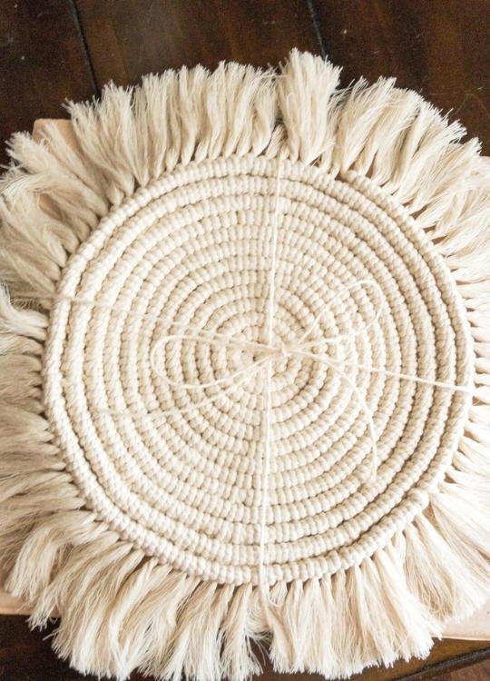 Manteles - Bajo plato (4) - Sakal Macramé