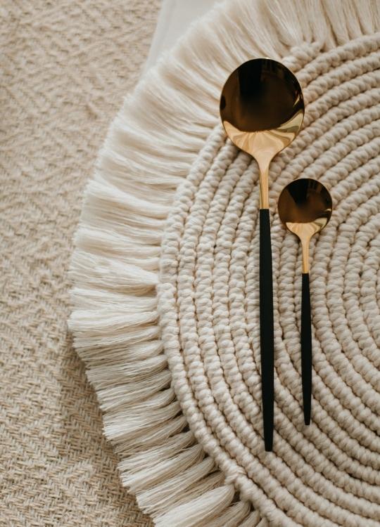 Manteles - Bajo plato (4) - Sakal Macramé