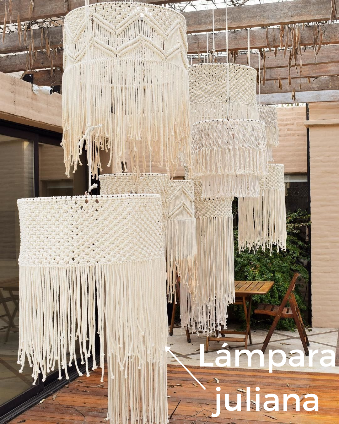Lámparas Macramé - Sakal Macramé