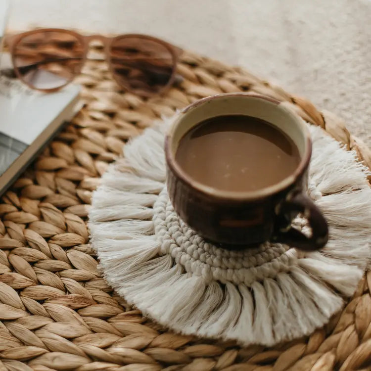 Portavasos de Macrame (4) - Sakal Macramé