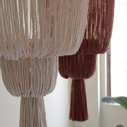Lámpara colgante Medusa - Sakal Macramé