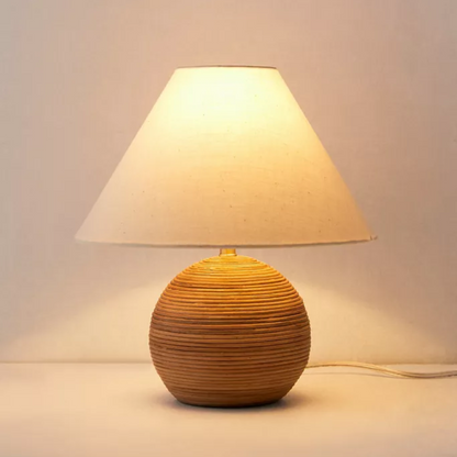 Lámpara de Buró Esfera - Sakal Macramé