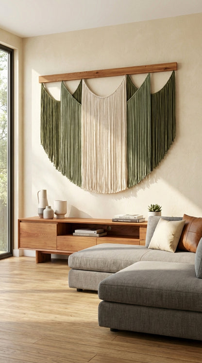 Tapiz de pared Cent - Sakal Macramé