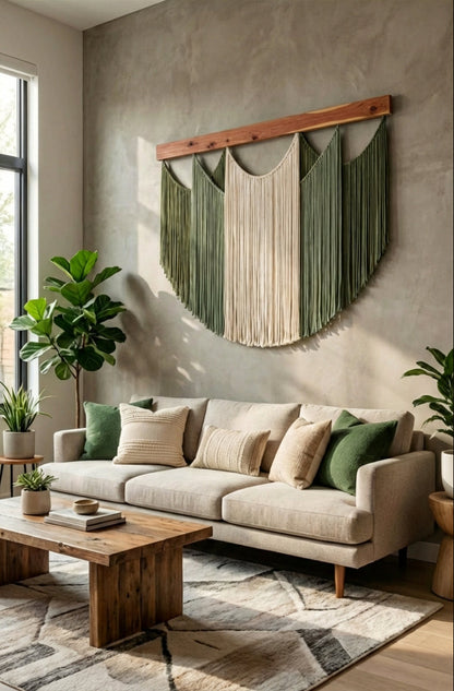 Tapiz de pared Cent - Sakal Macramé