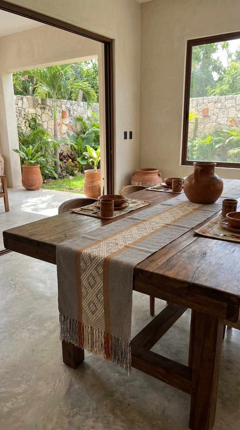 Caminos de Mesa Telar - Sakal Macramé